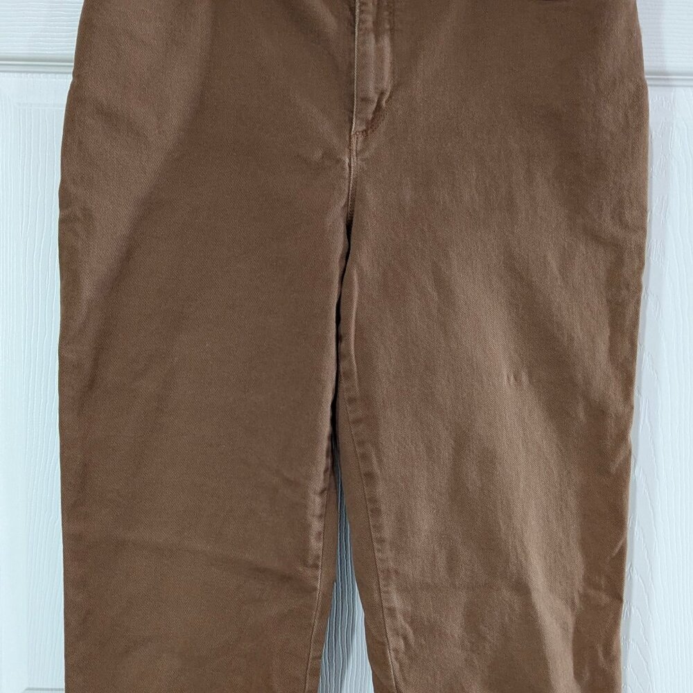 Gloria Vanderbilt Women's Amanda Jeans, Brown, Size 16, Classic Fit, Tapered Leg - Picture 5 of 13